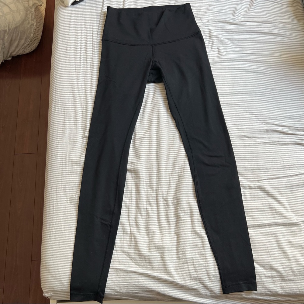 Lululemon Wunder Under High Rise 28” Leggings Black Size US 8